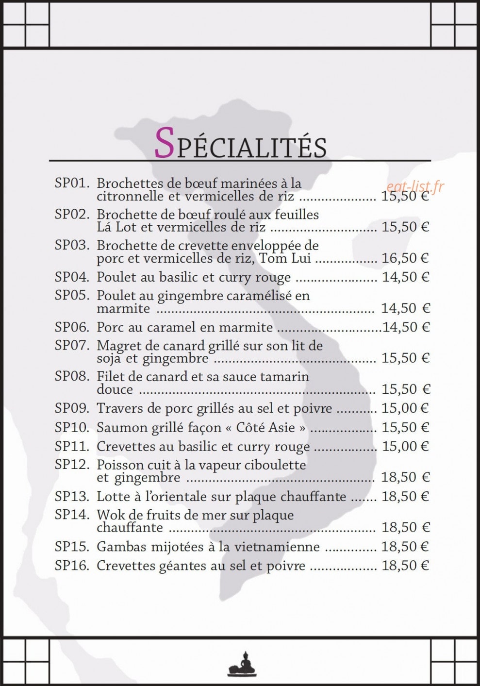 Côté Asie — carte page 3