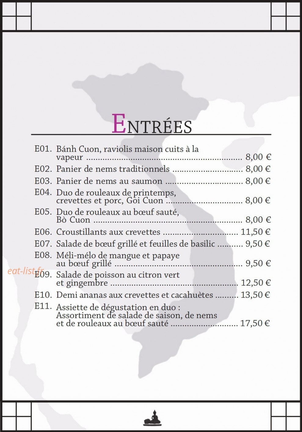 Côté Asie — carte page 1