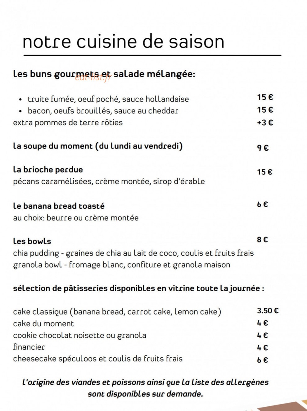 Coutume — carte page 5