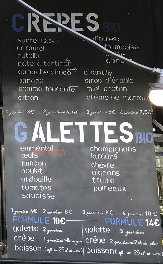 Food Breizh — carte page 1