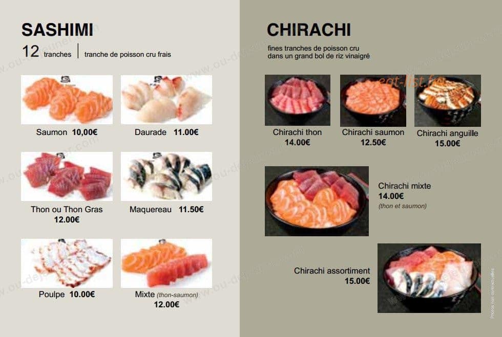 Fun Sushi — carte page 9