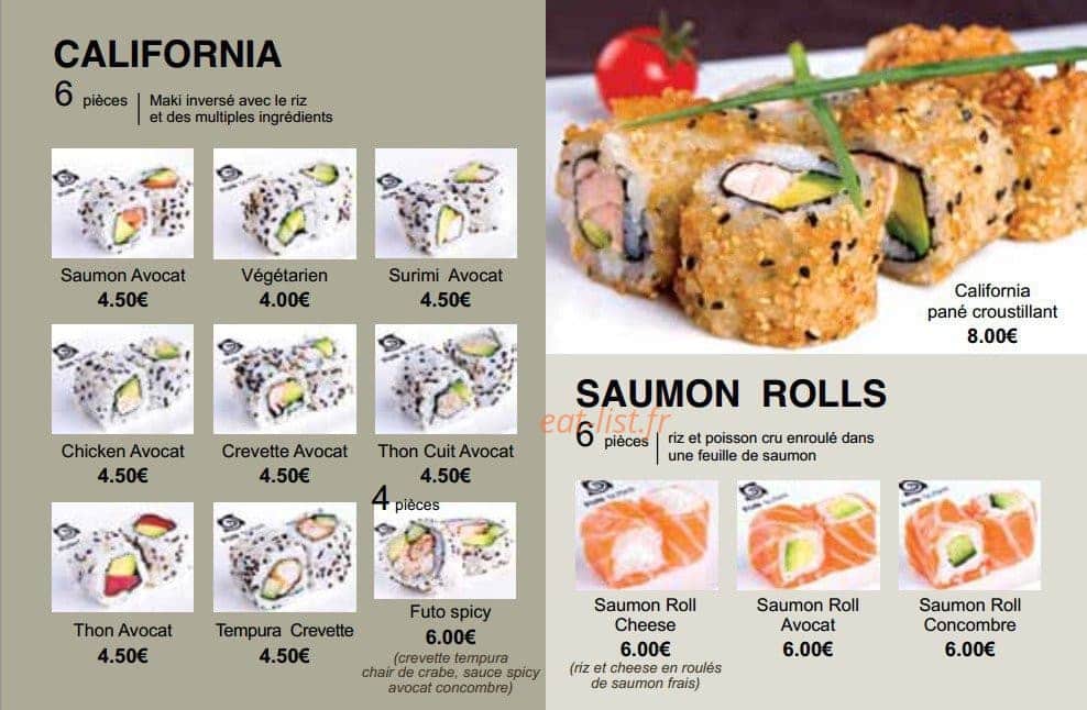 Fun Sushi — carte page 4
