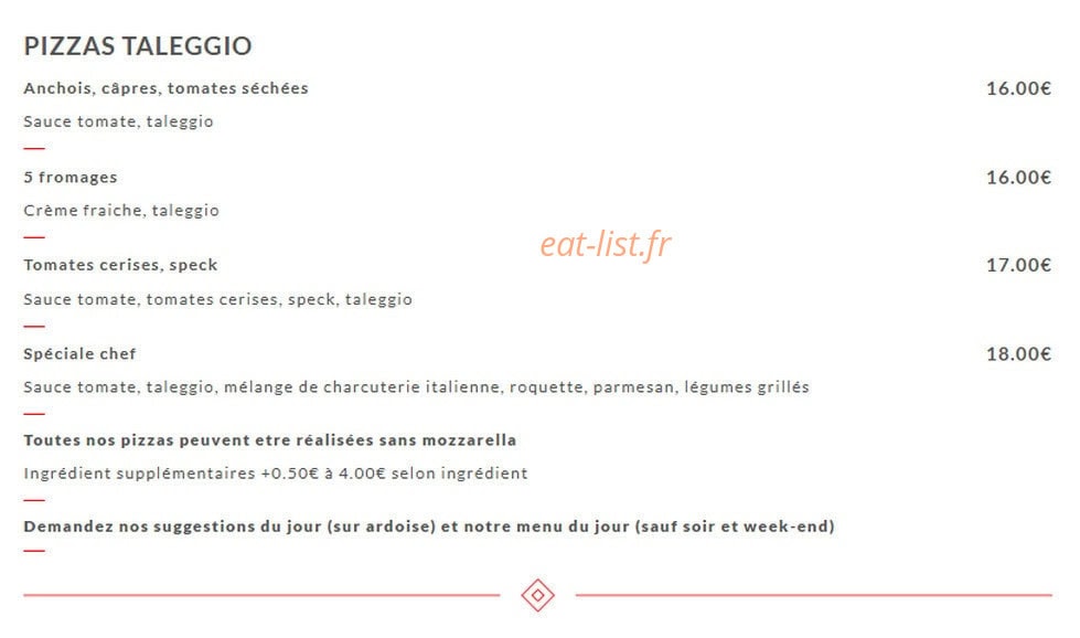 Gusto Italia 201 — carte page 3