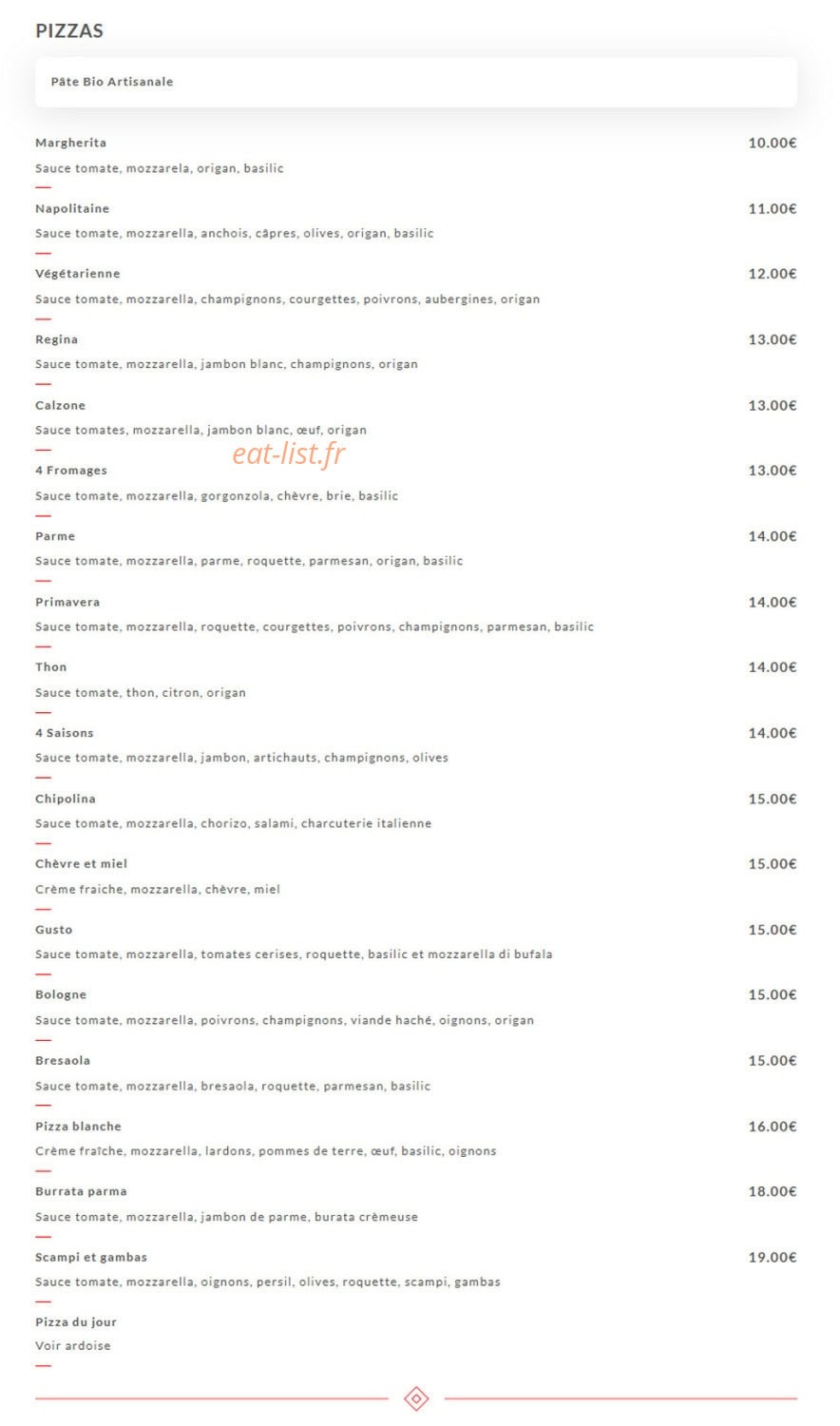 Gusto Italia 201 — carte page 2