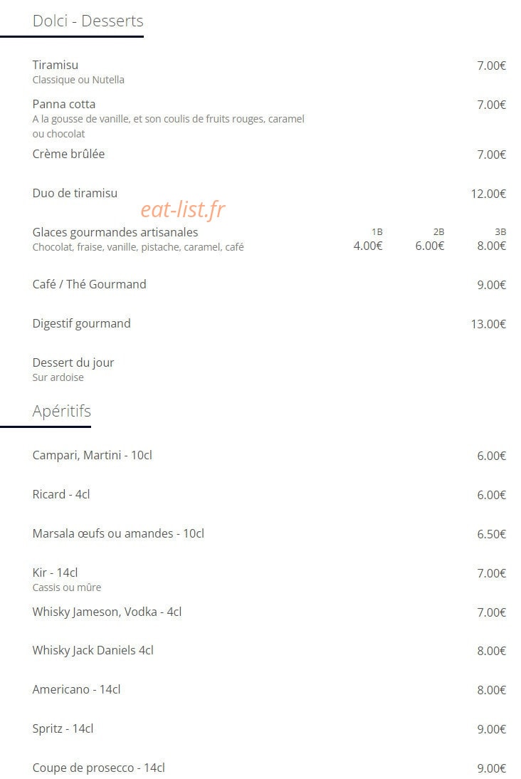 Gusto Italia — carte page 5