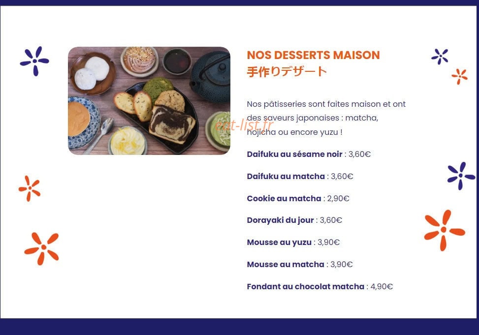 Hana Bento — carte page 5