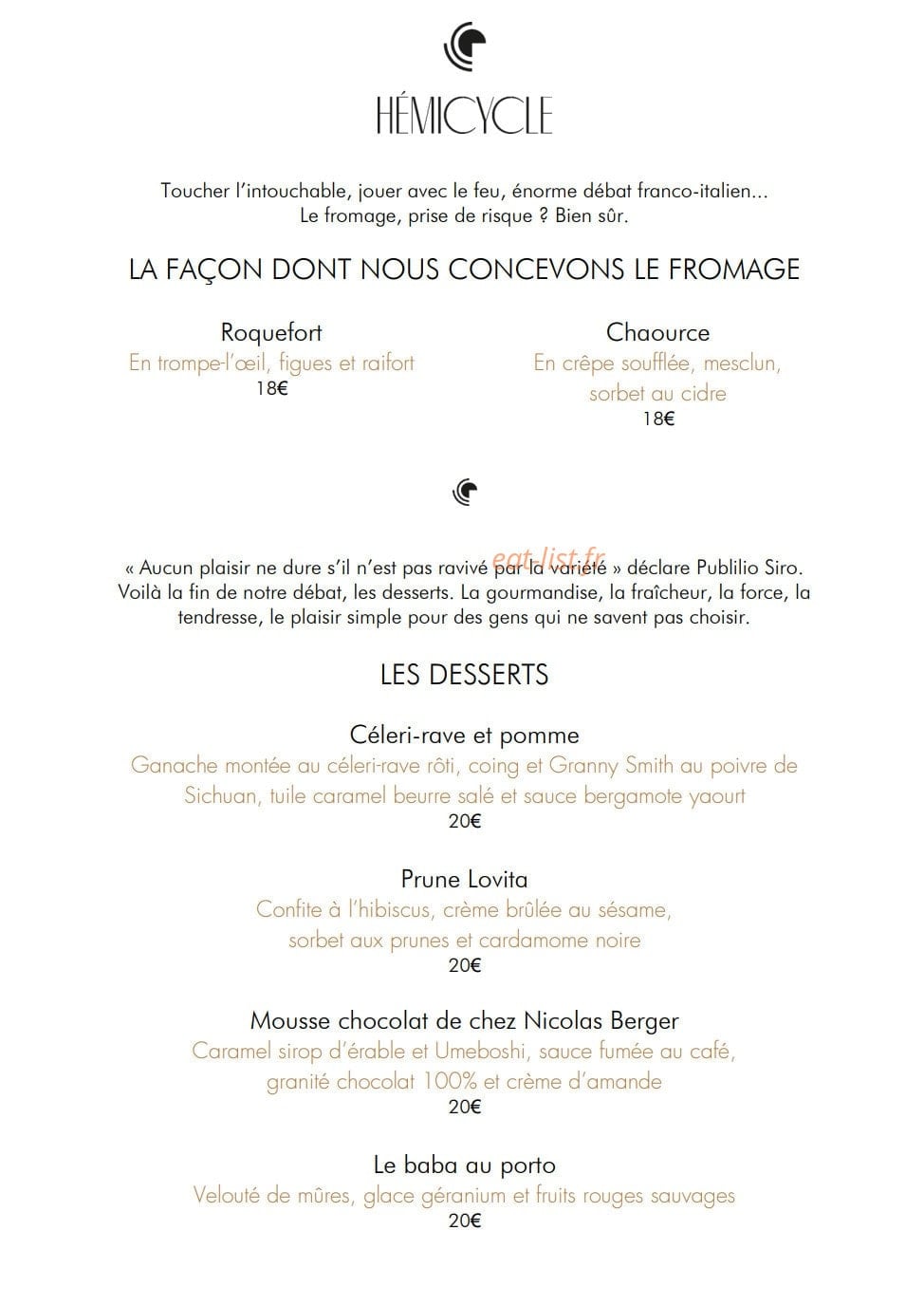 Hémicycle — carte page 4