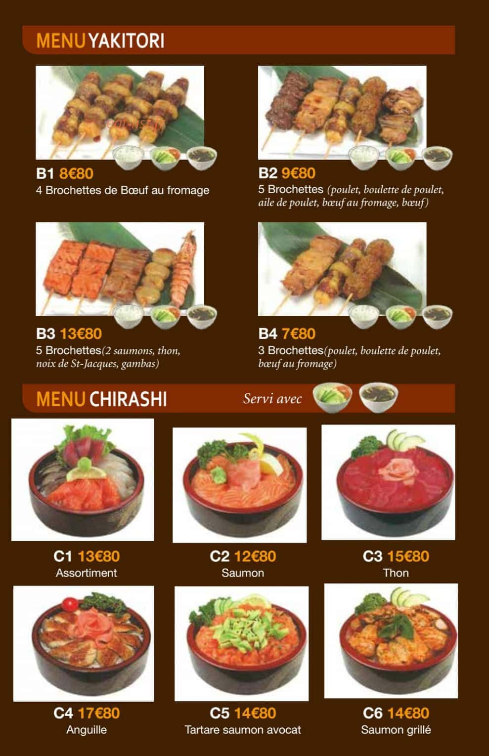 Koi — carte page 4