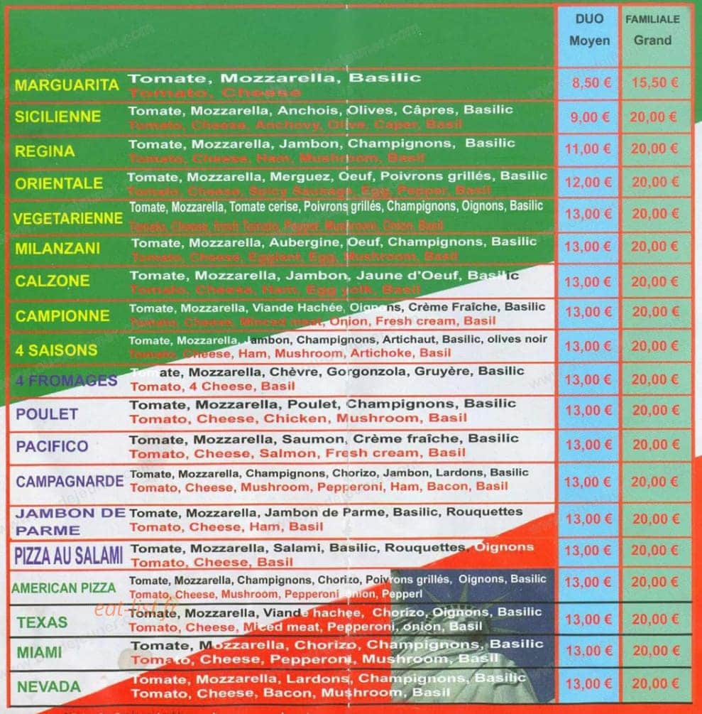 La gourmandise — carte page 2