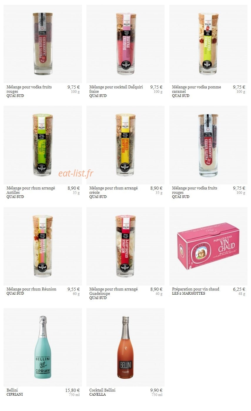 La Grande Epicerie de Paris — carte page 31