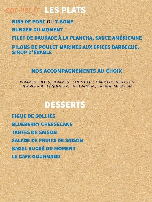 La Grande Epicerie de Paris — carte page 2