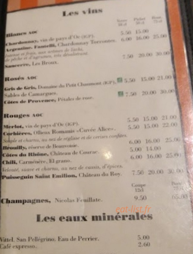 Le Babylone — carte page 4