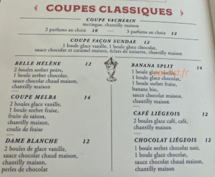 Le Bac à Glaces — carte page 2