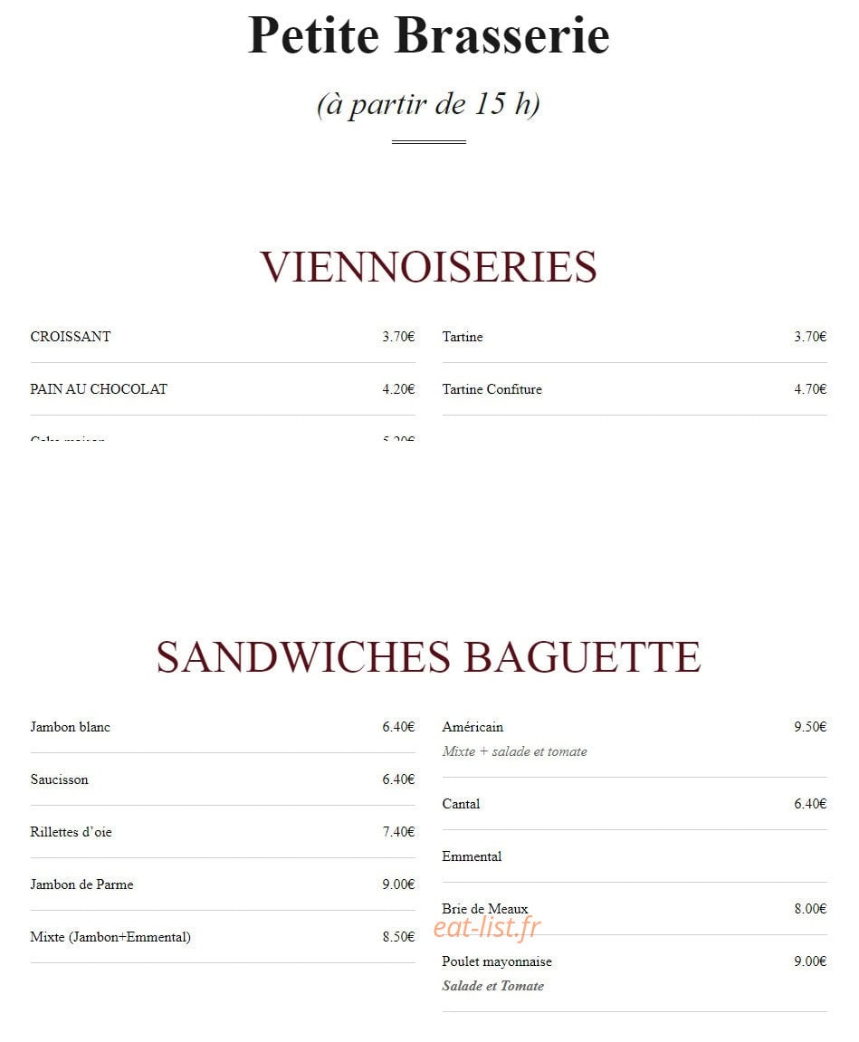 Le Bourbon — carte page 19