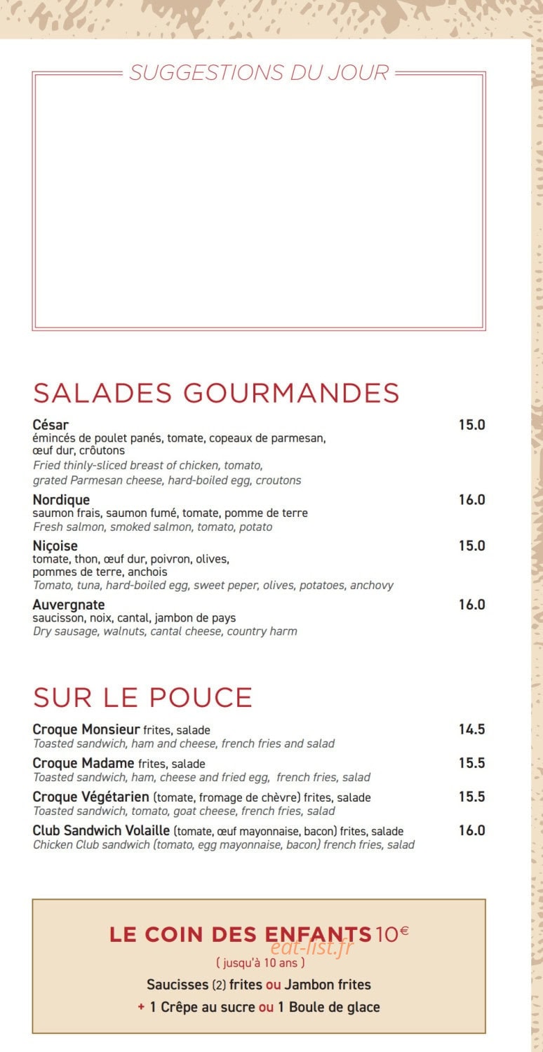 Le Centenaire — carte page 4