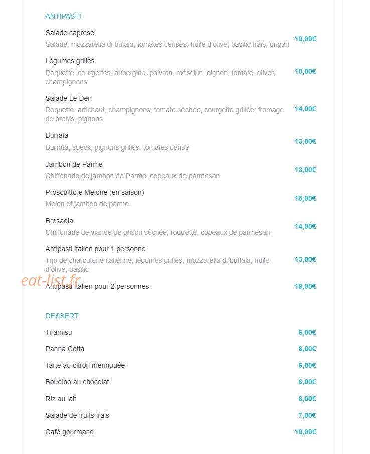 Le Den — carte page 2