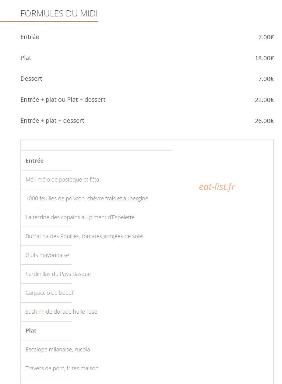 Le Duroc — carte page 2