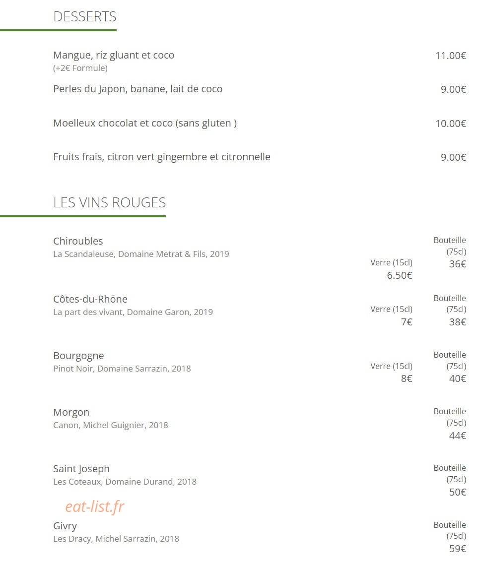 Le Petit Thaï 7ème — carte page 4