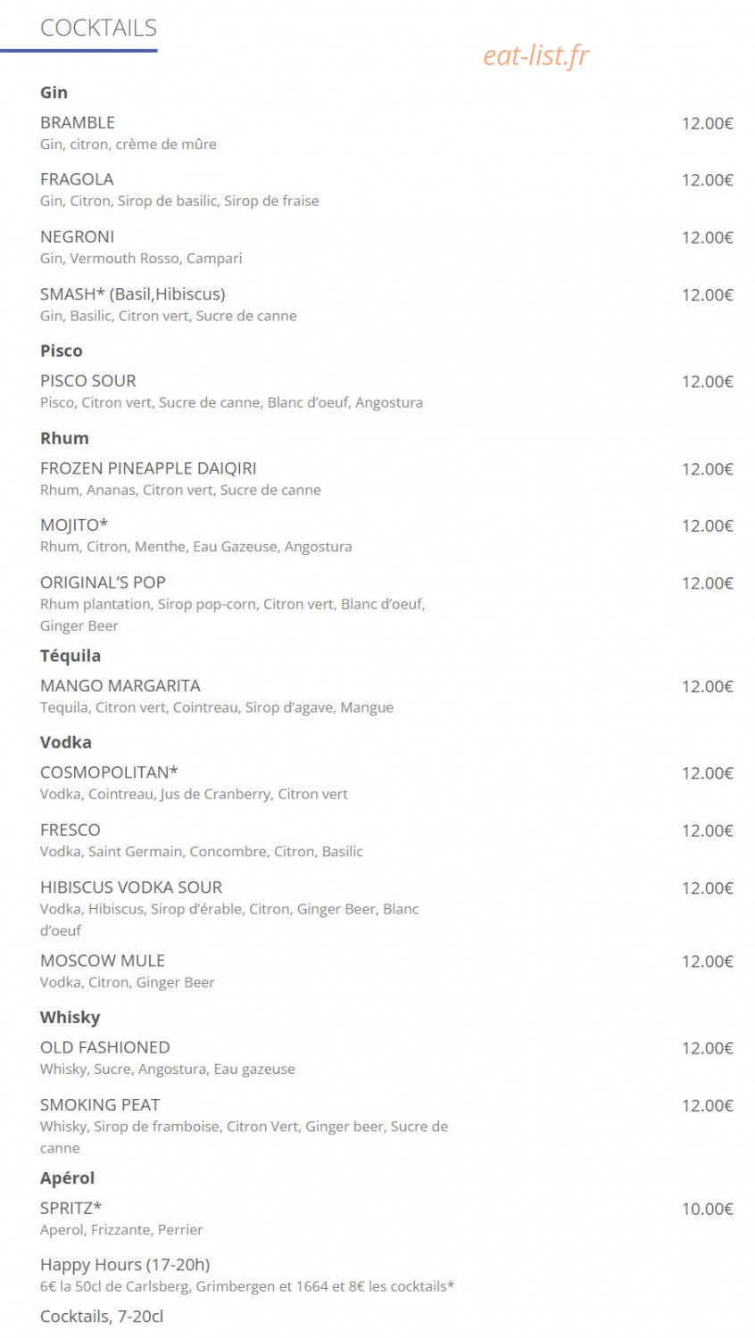 Le Petit Varenne — carte page 4