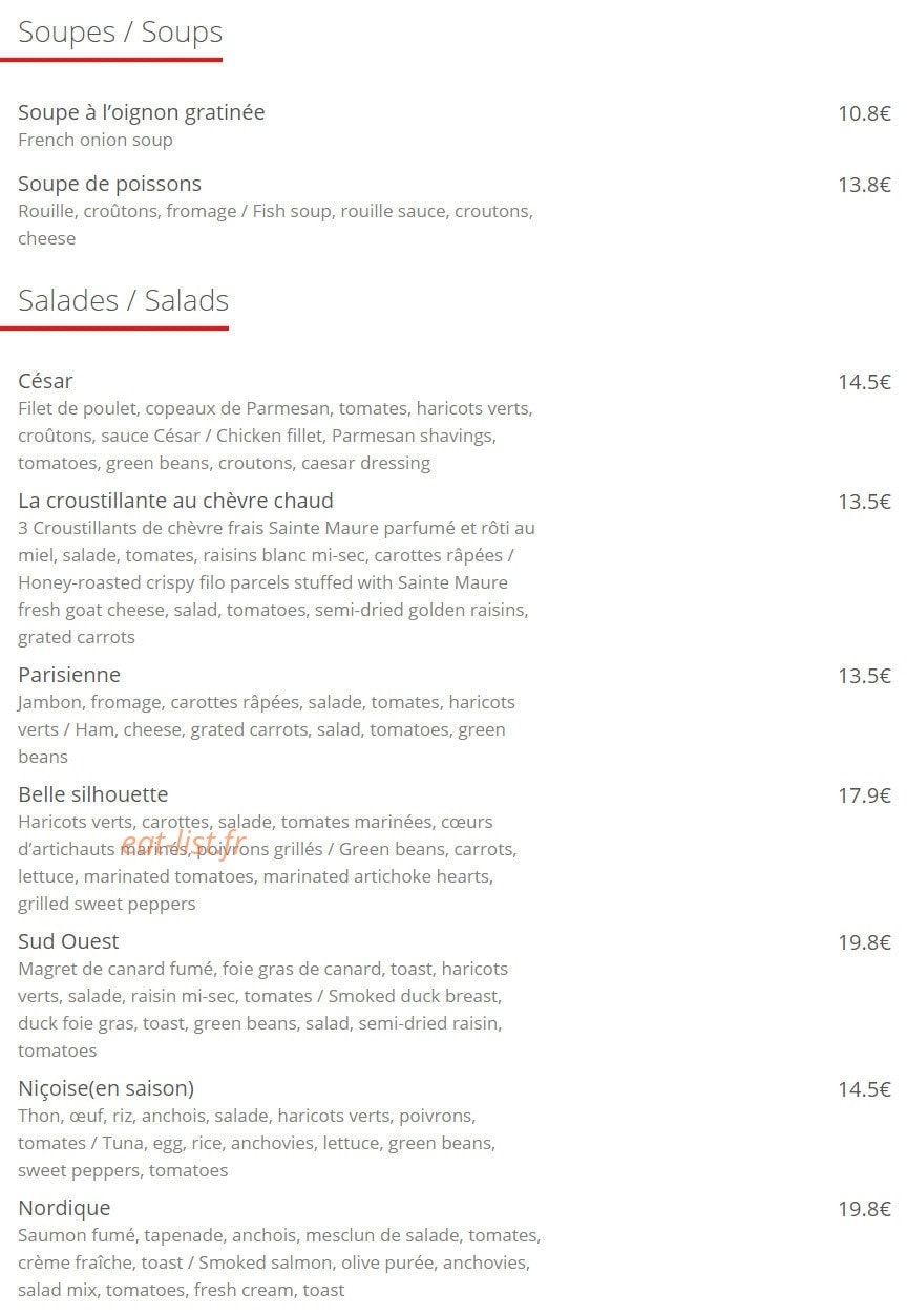 Le Solferino — carte page 5