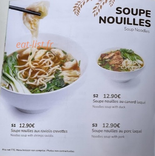 Ma cantine Viet — carte page 5