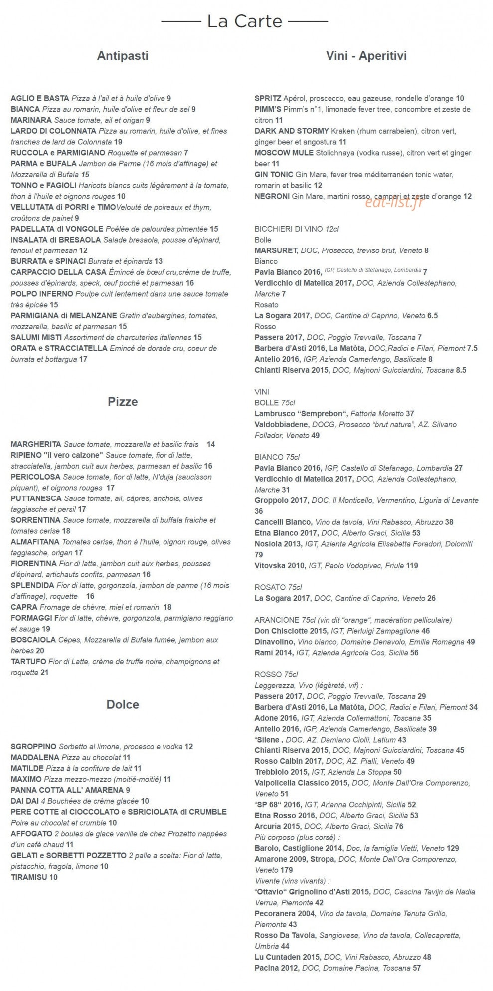 Marzo — carte page 1