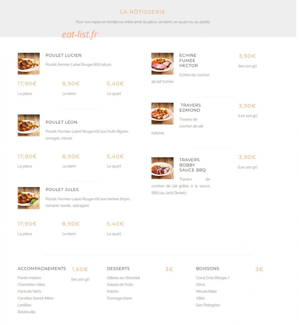 Mon Petit Poulet — carte page 1