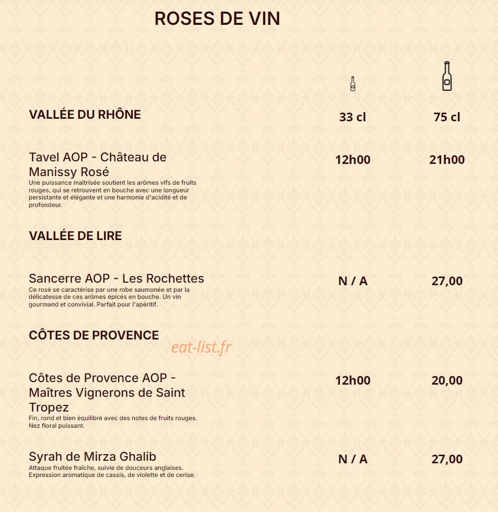 Naan Shaan — carte page 9
