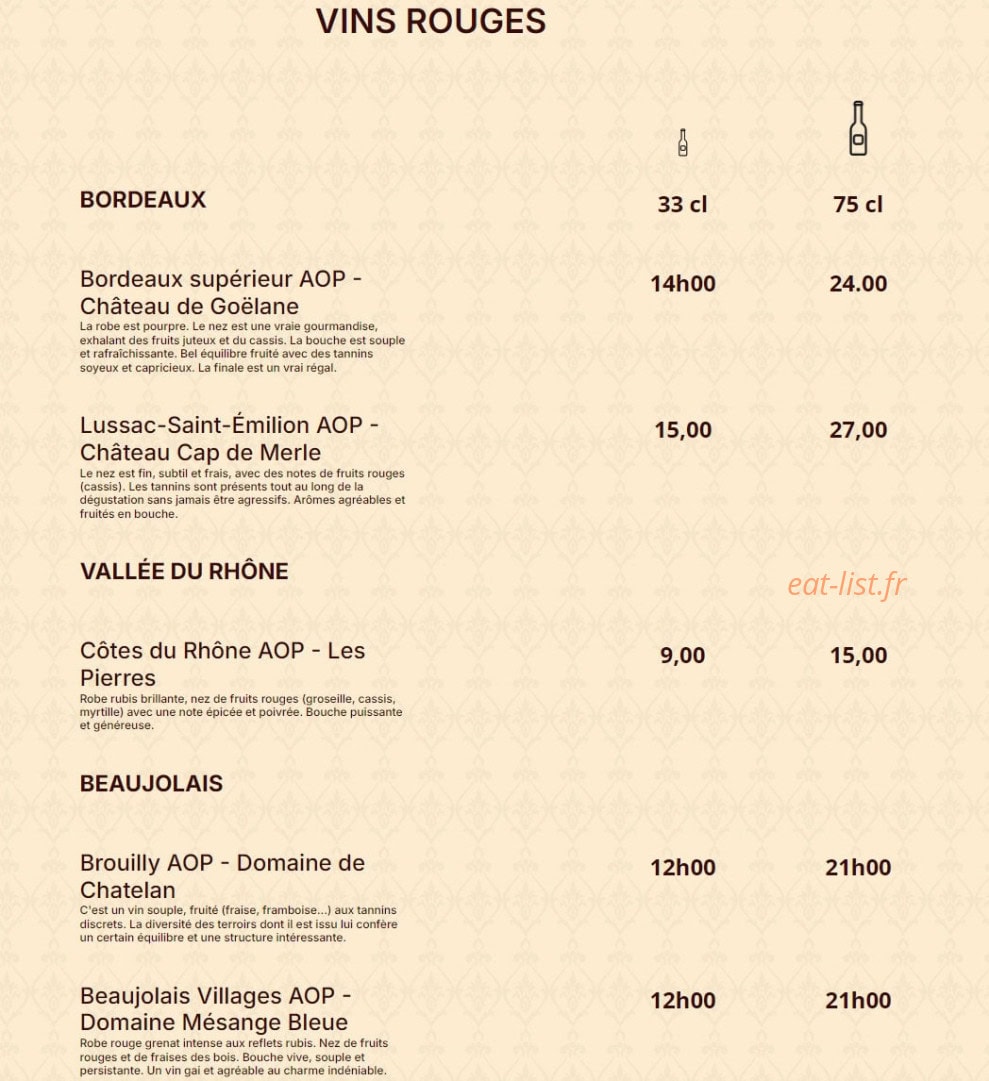 Naan Shaan — carte page 7