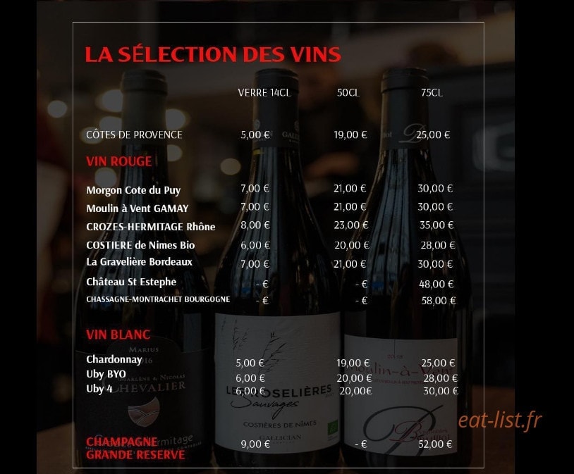 Ô'Cocher,Table et Burger — carte page 6
