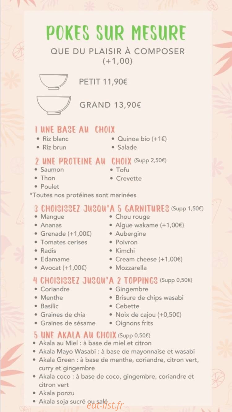 Poke & Shake — carte page 4