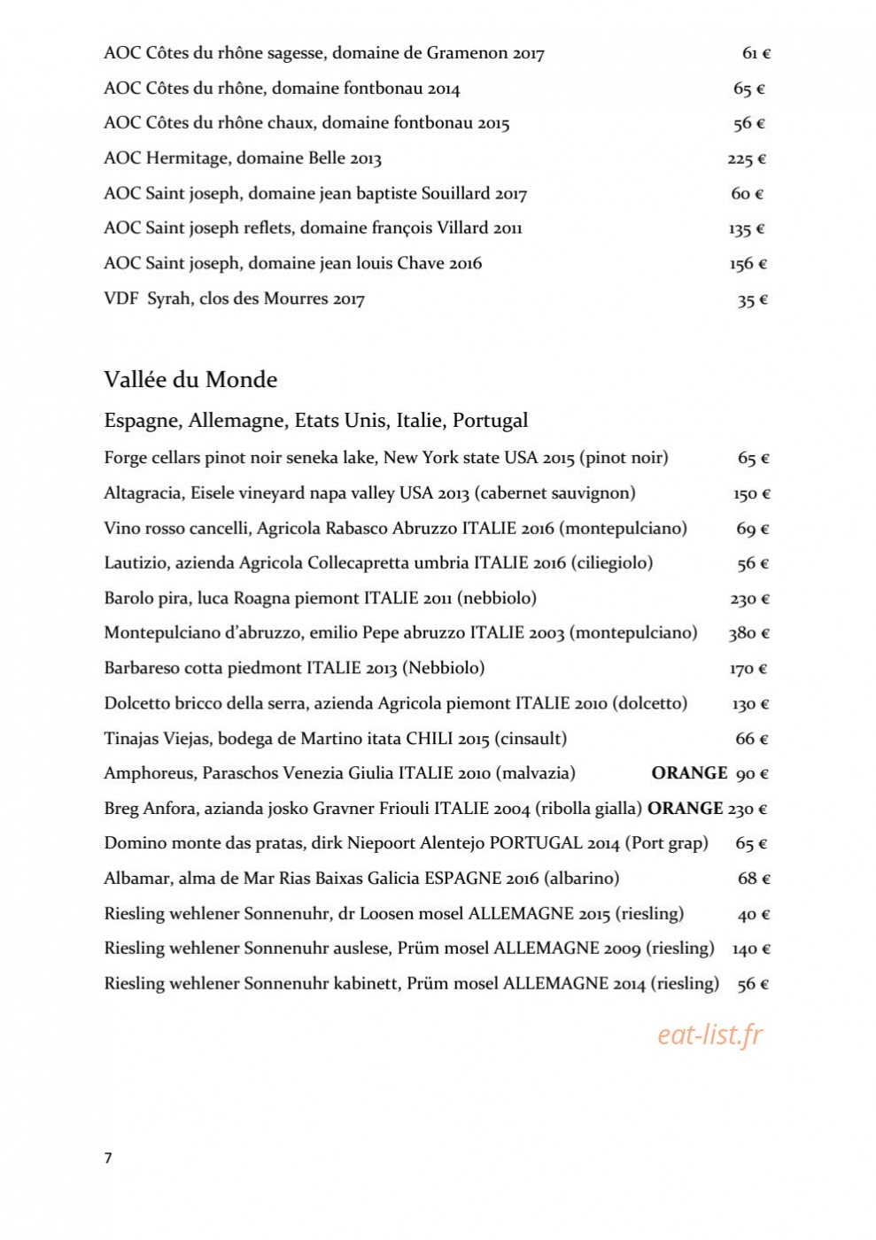 Racines des Prés — carte page 9
