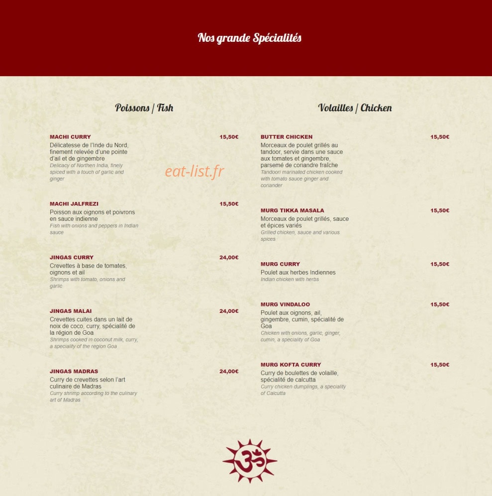 Ravi — carte page 2