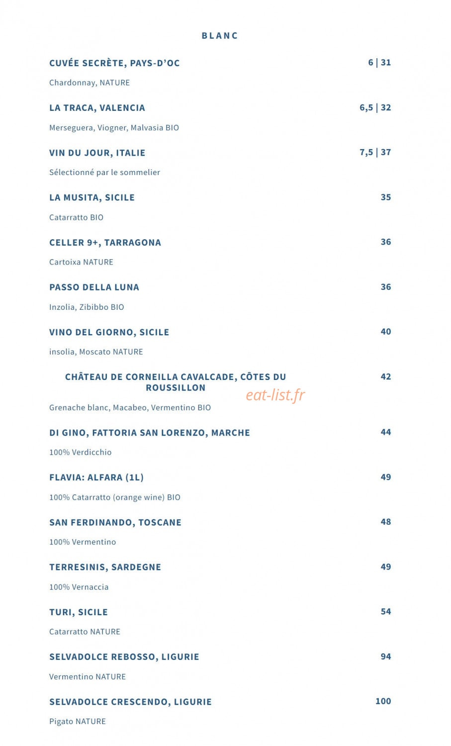 Riviera Fuga — carte page 6