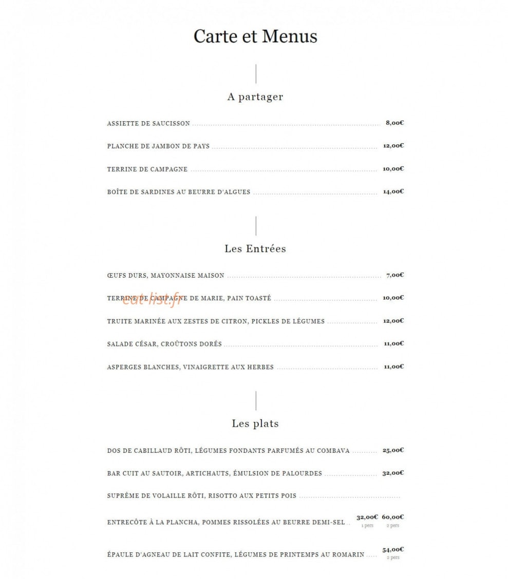 Rosemarie — carte page 1
