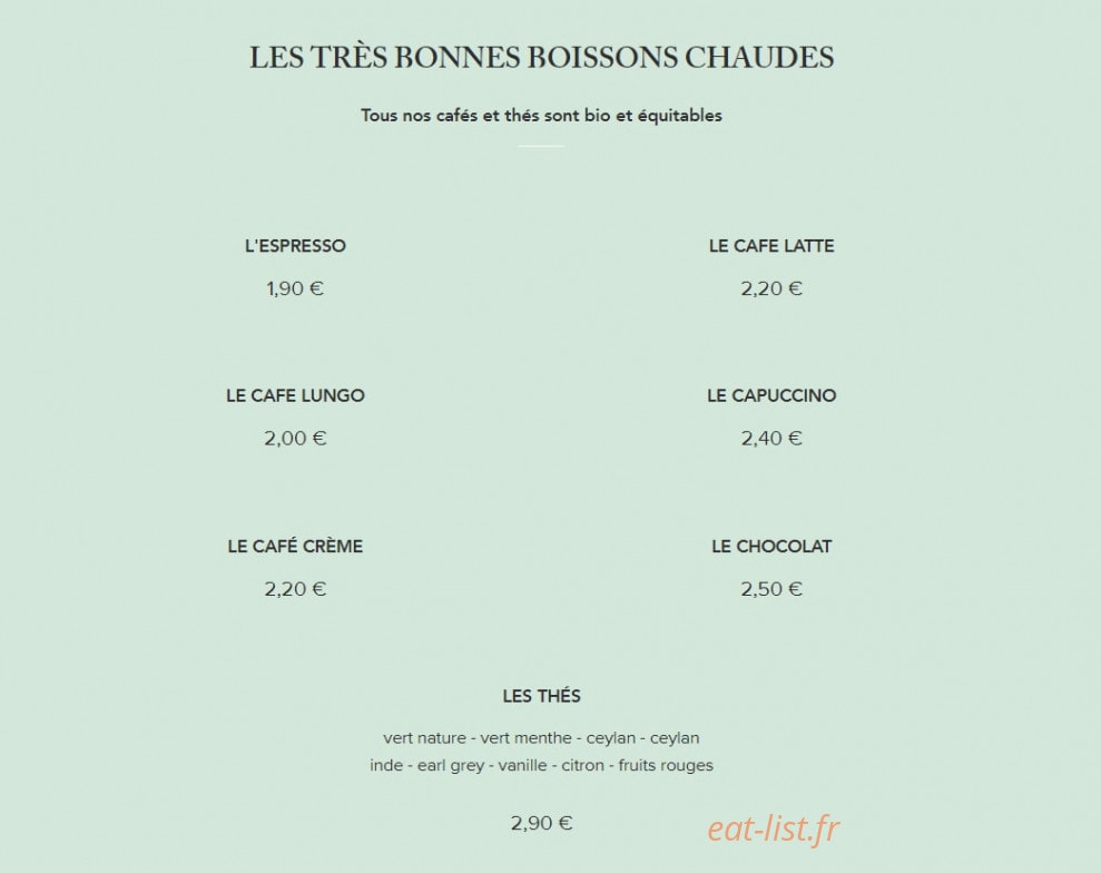 TrèsBon — carte page 6