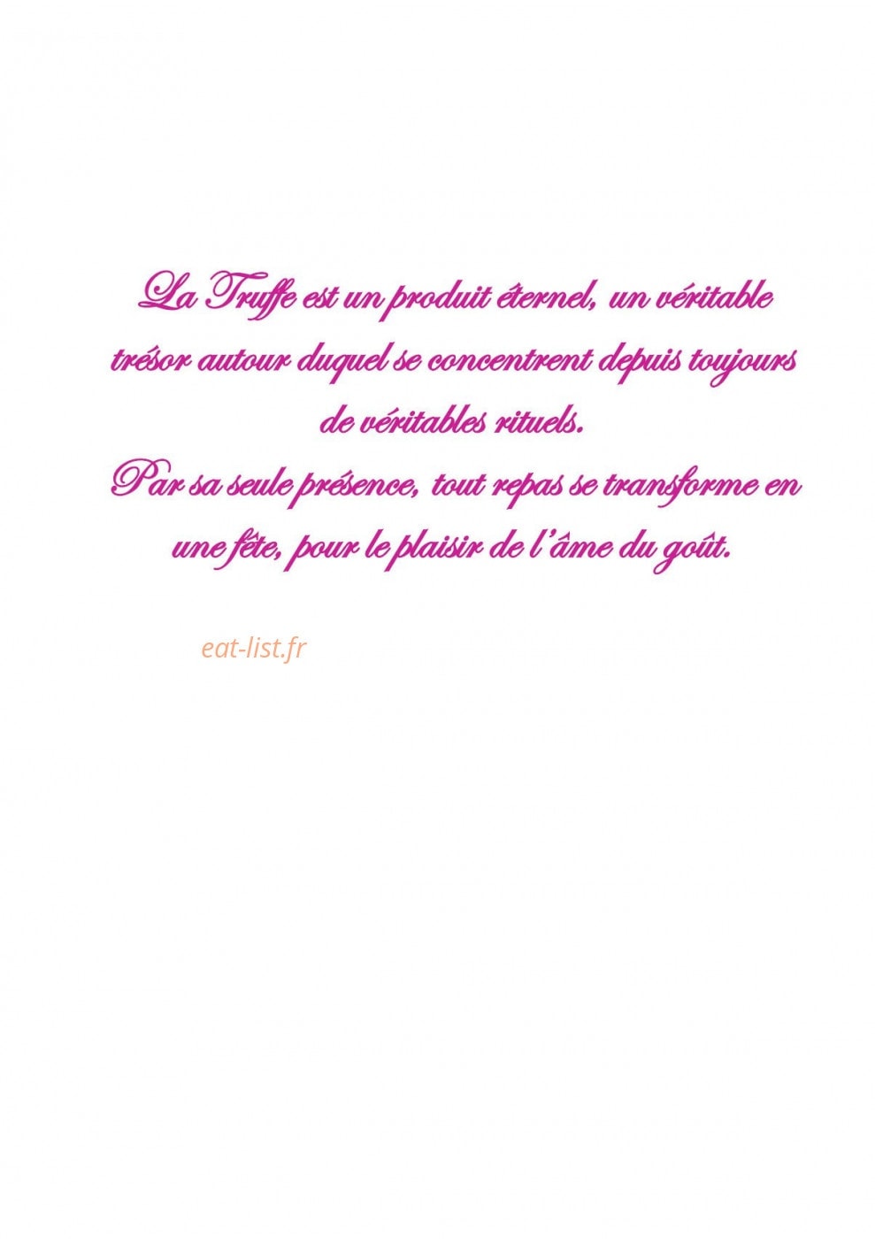 Truffes Folies — carte page 11