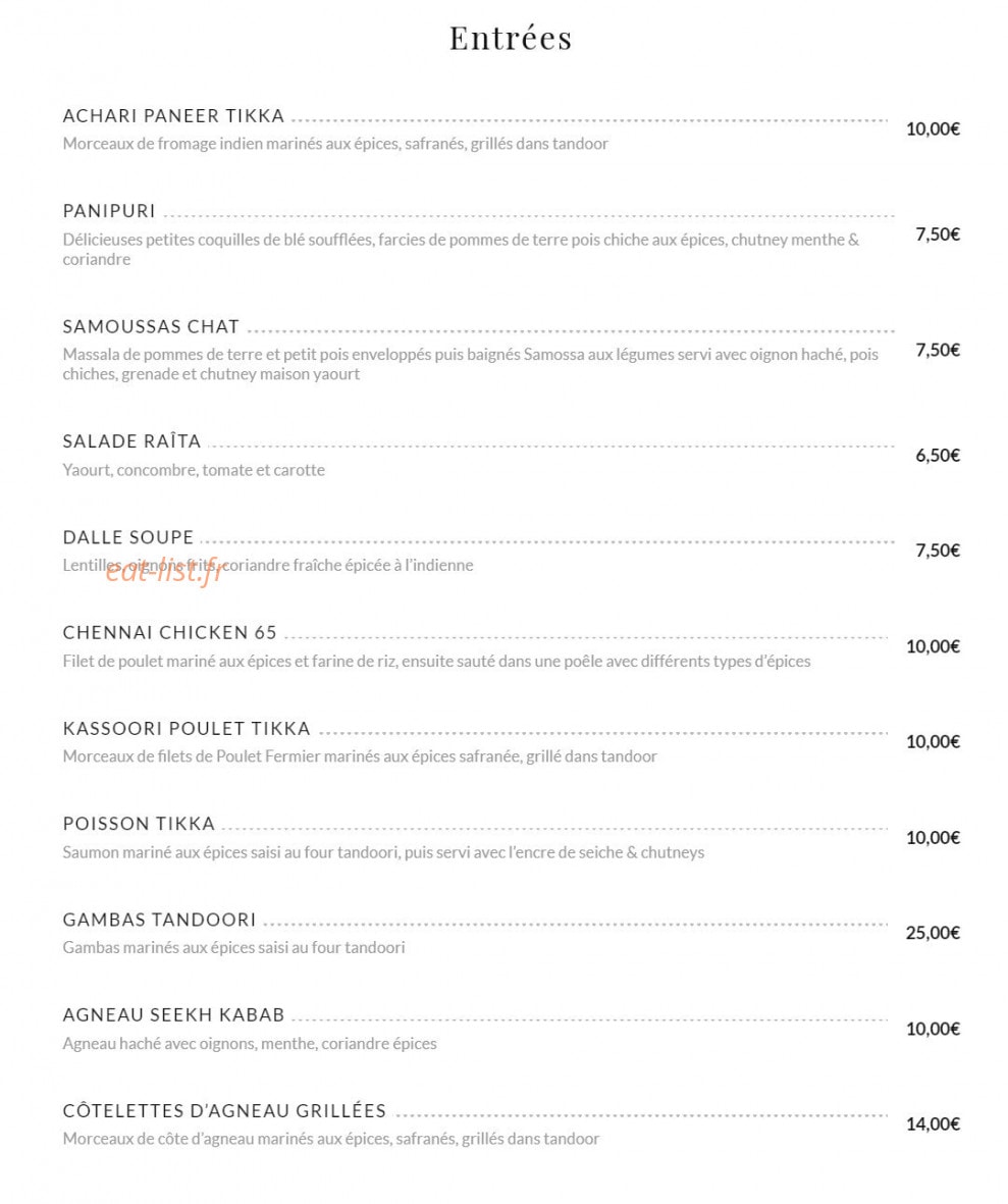 Vaijayanta — carte page 1