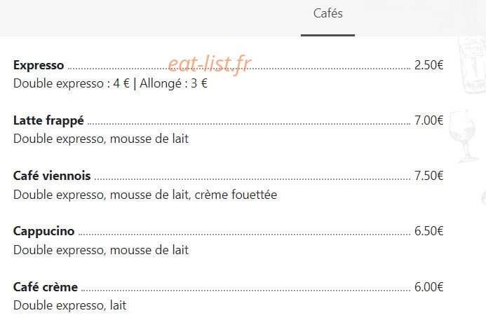 Vietnam Food — carte page 4