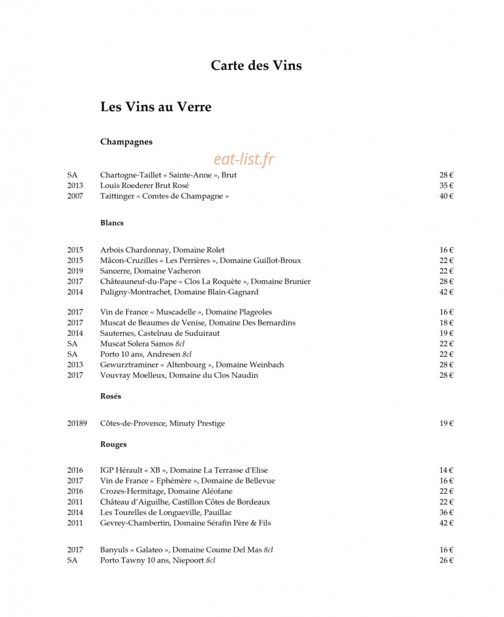 114 Faubourg — carte page 24
