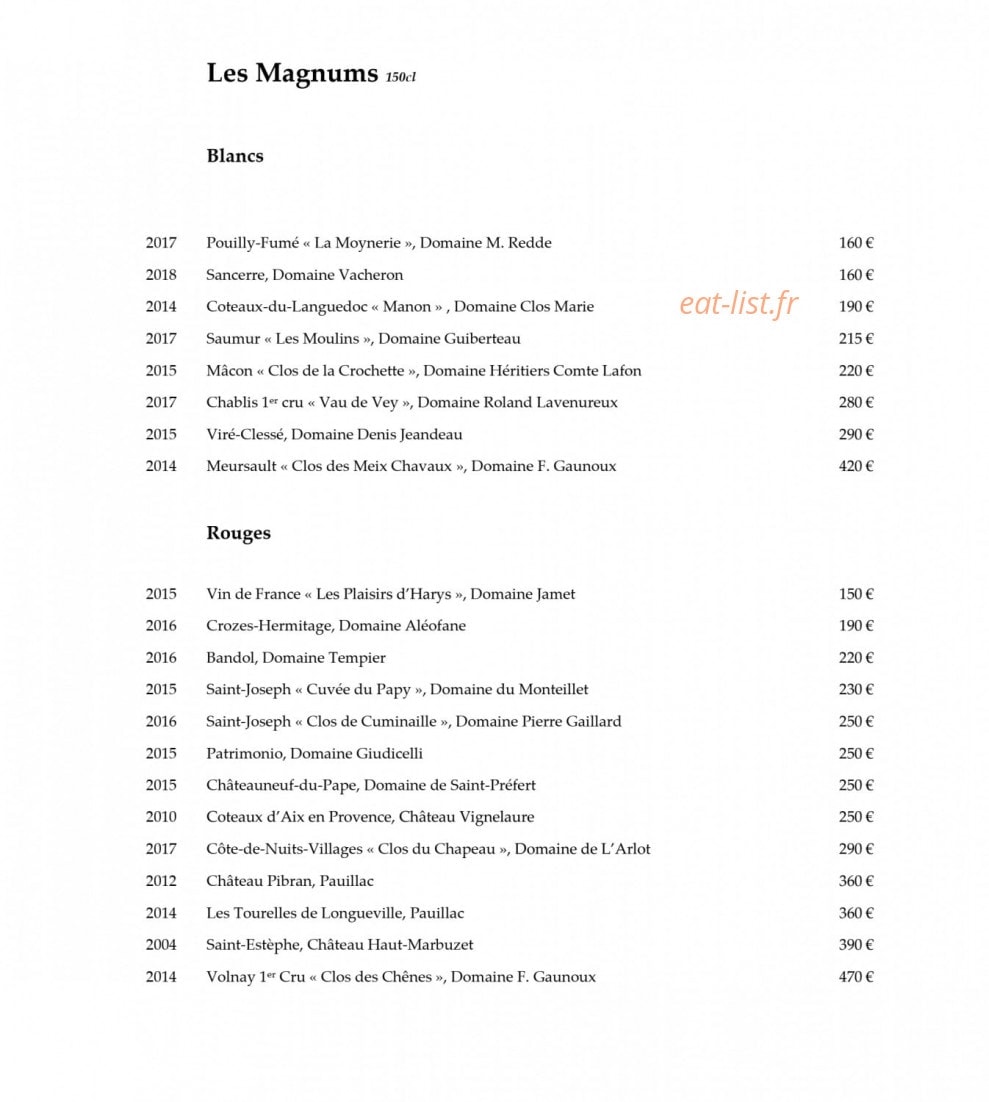114 Faubourg — carte page 14