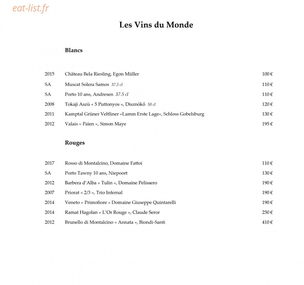 114 Faubourg — carte page 15