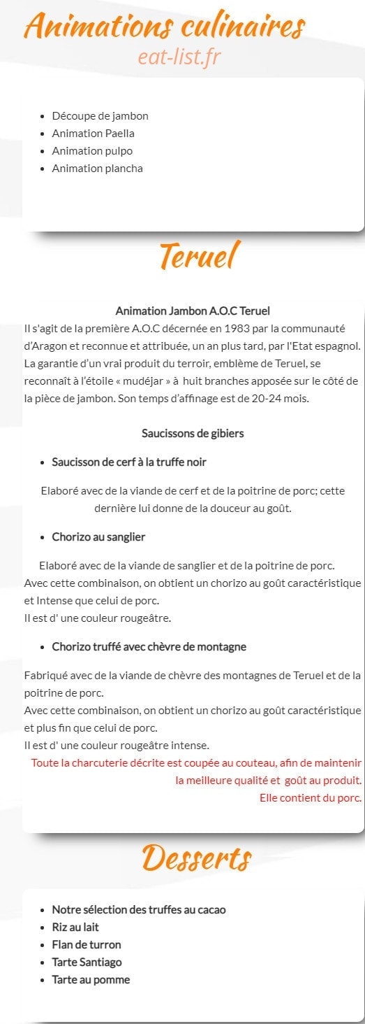Animation découpe de jambon — carte page 3