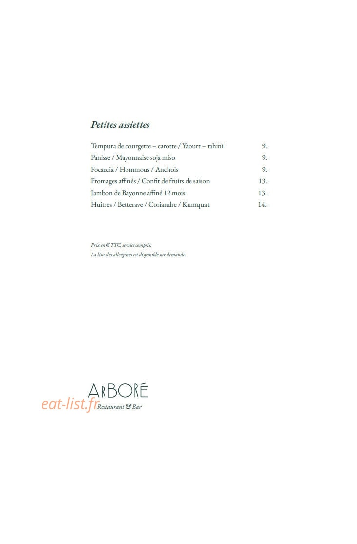 Arboré — carte page 3