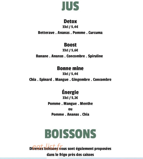 Bao's — carte page 2