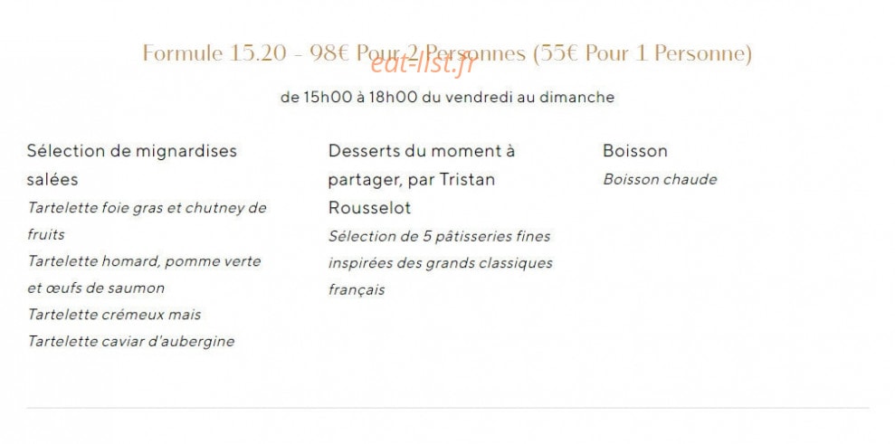 Bar 19.20 — carte page 4