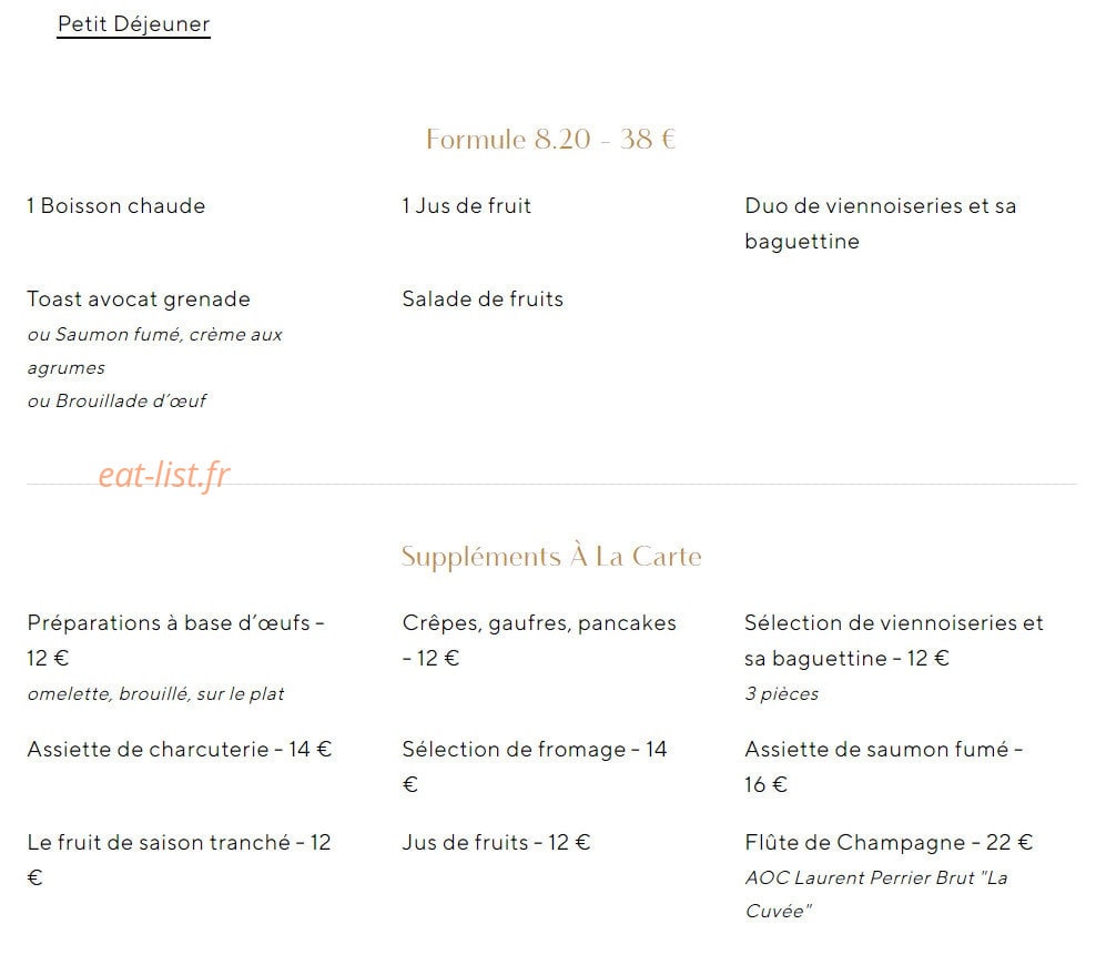 Bar 19.20 — carte page 1