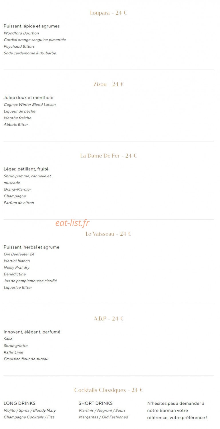 Bar 19.20 — carte page 7