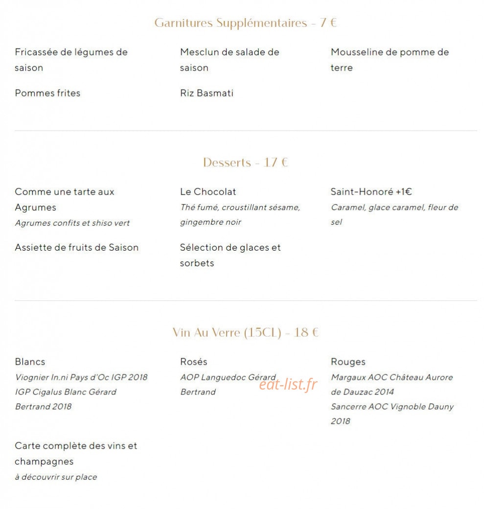 Bar 19.20 — carte page 3