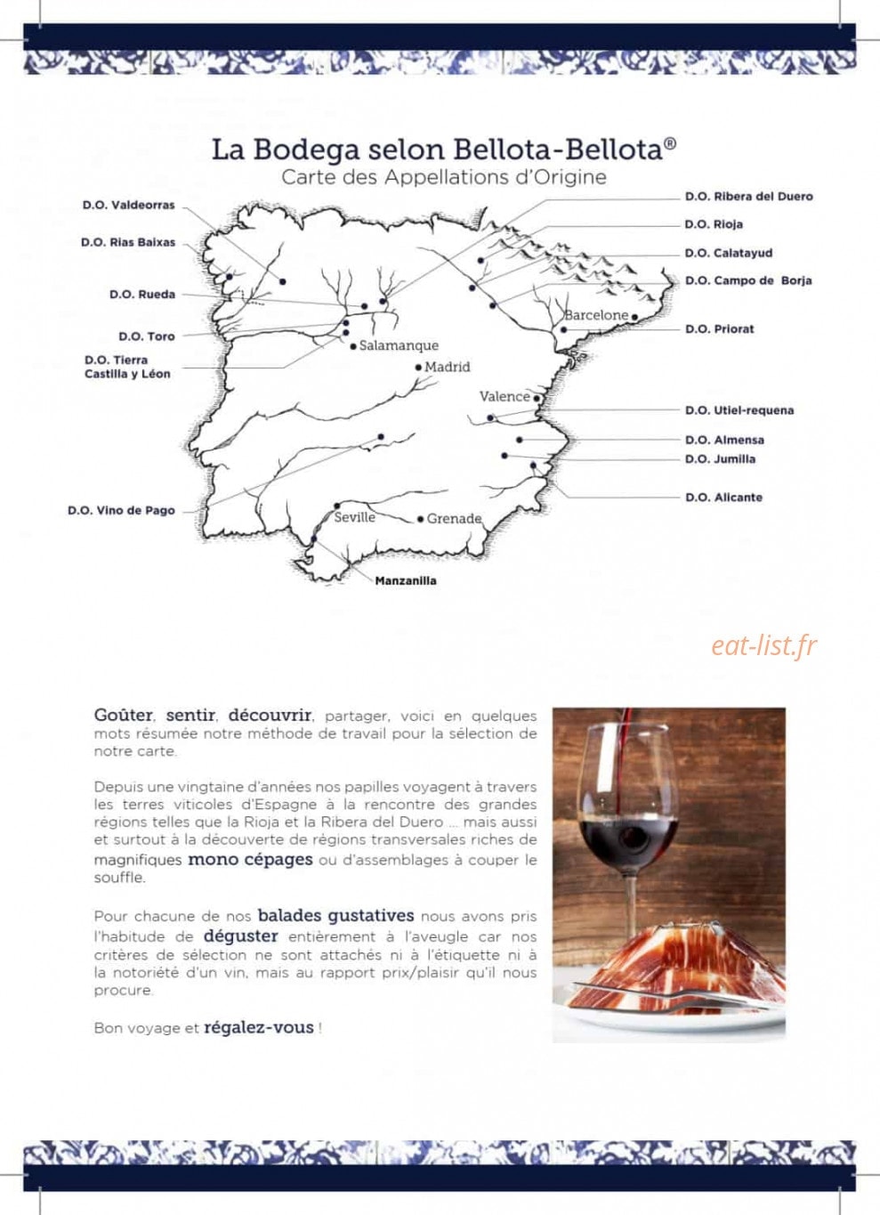 Bellota-Bellota — carte page 10
